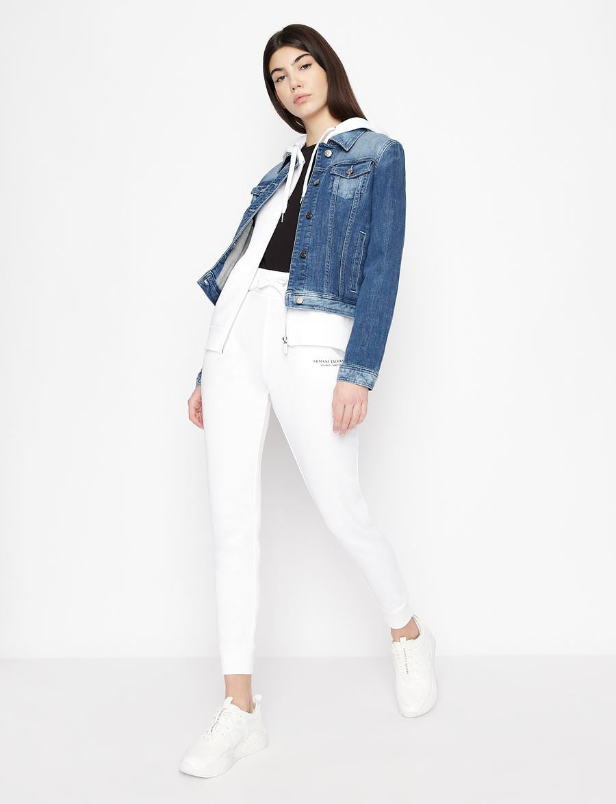 Armani Exchange MILANO NEW YORK ZIP UP SWEATSHIRT