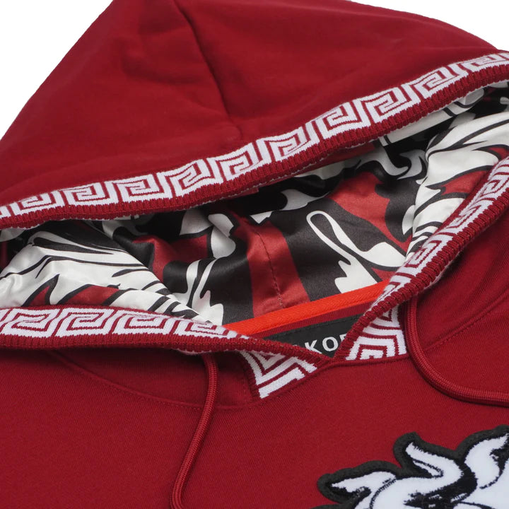 Makobi M4675 MEDUSA HOODIE - BURGUNDY is