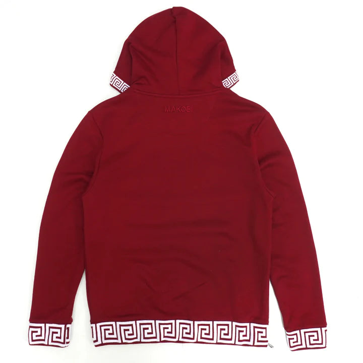 Makobi M4675 MEDUSA HOODIE - BURGUNDY is
