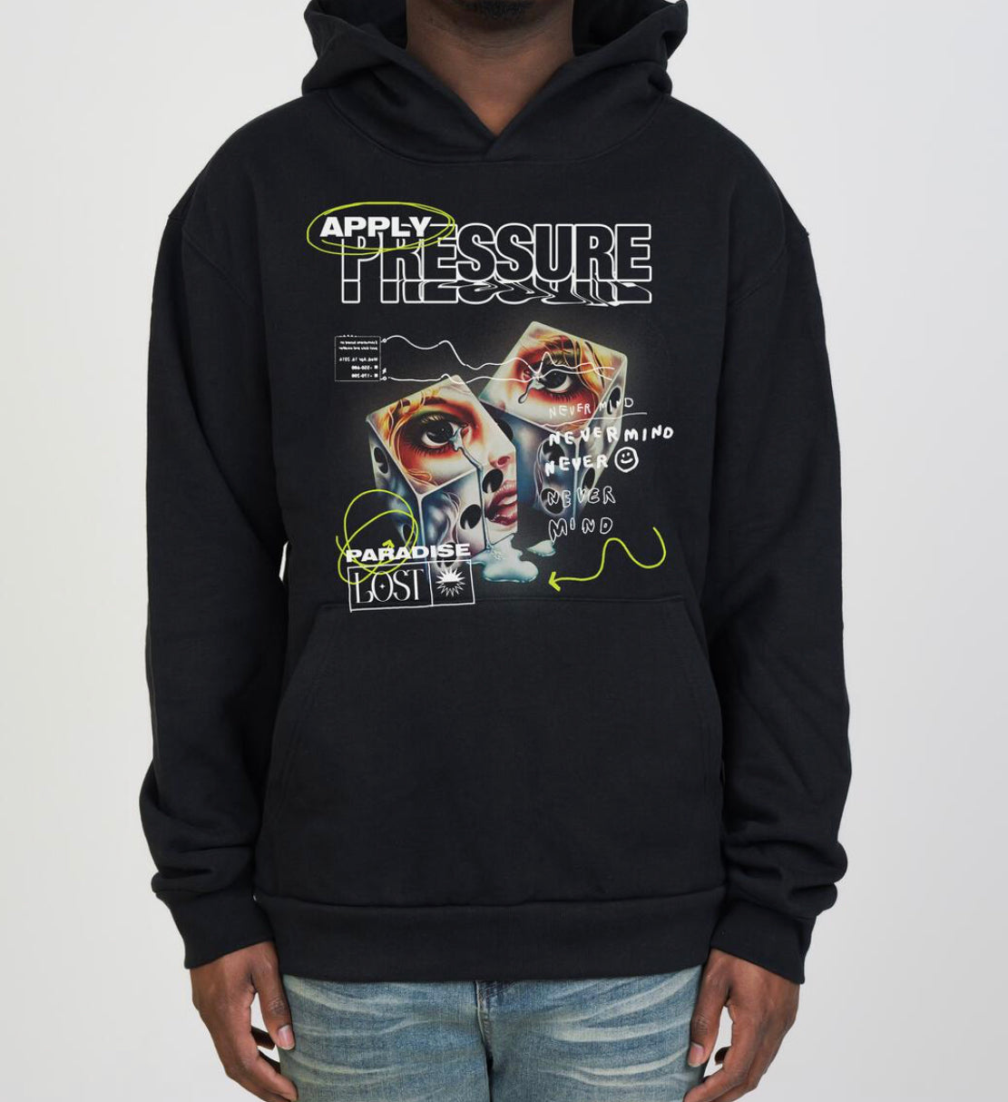 Paradise lost PUZZLE-MINDED PREM HOODIE BLACK
