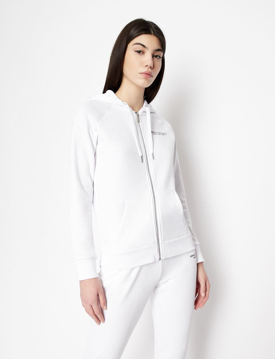 Armani Exchange MILANO NEW YORK ZIP UP SWEATSHIRT