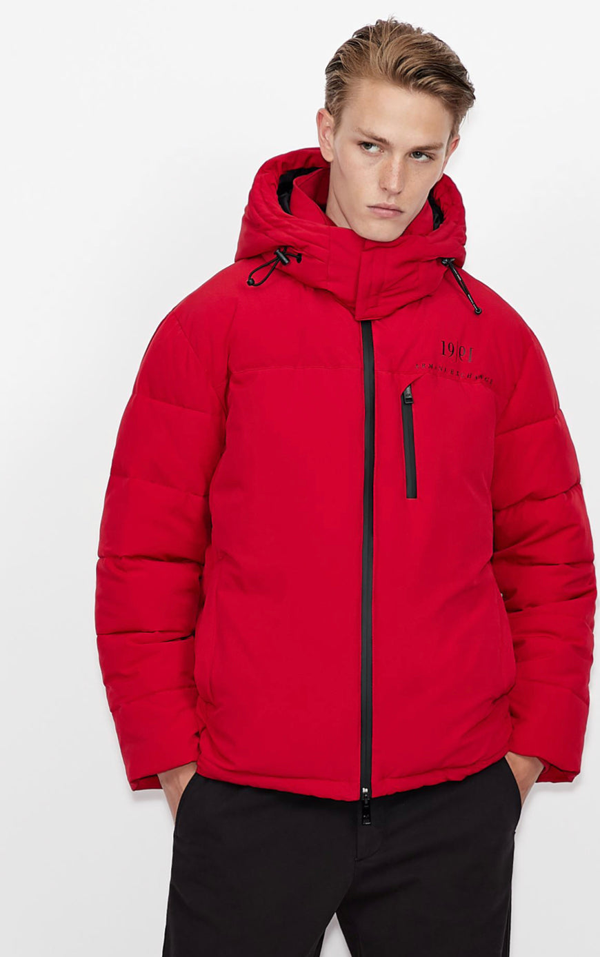ARMANI EXCHANGE ARMANI EXCHANGE 30TH ANNIVERSARY PUFFER JACKET (RED)