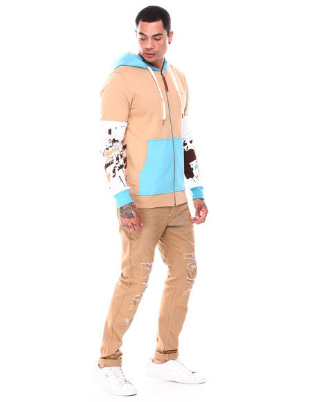ATIZIANO Casey | Men's Graphic Print Hoodie