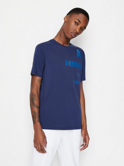 Armani exchange blue Tshirt