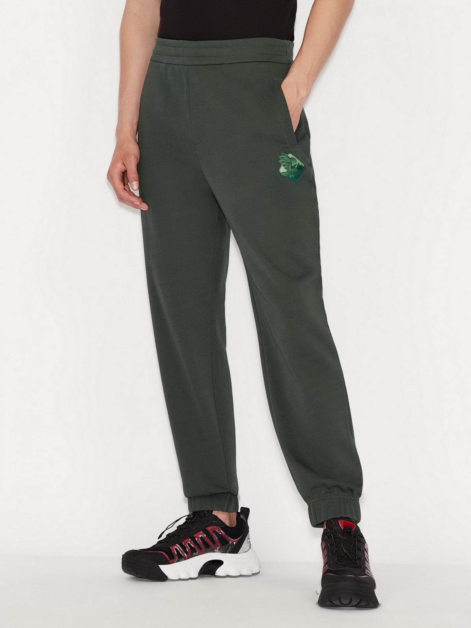 Armani Exchange Eagle Green Sweatpant