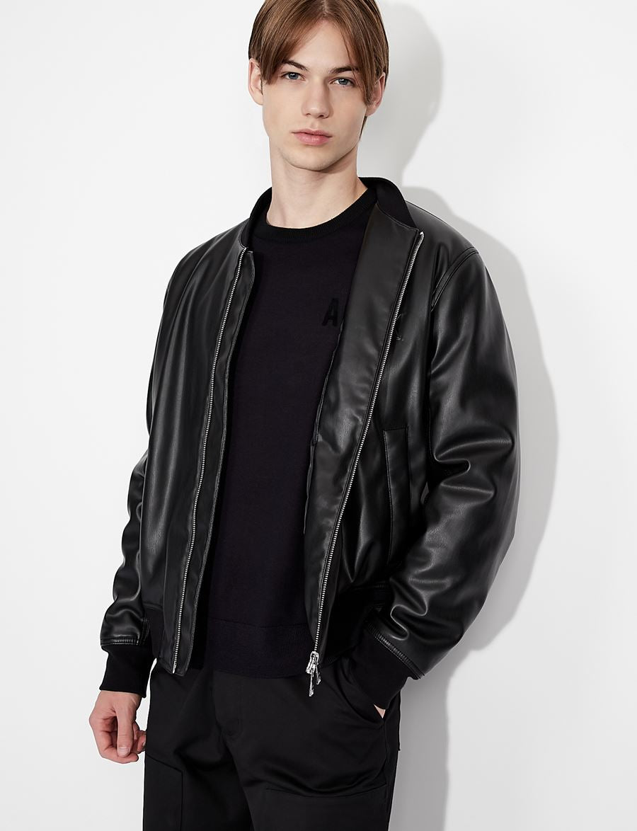 Armani Exchange CREW NECK WOOL SWEATER