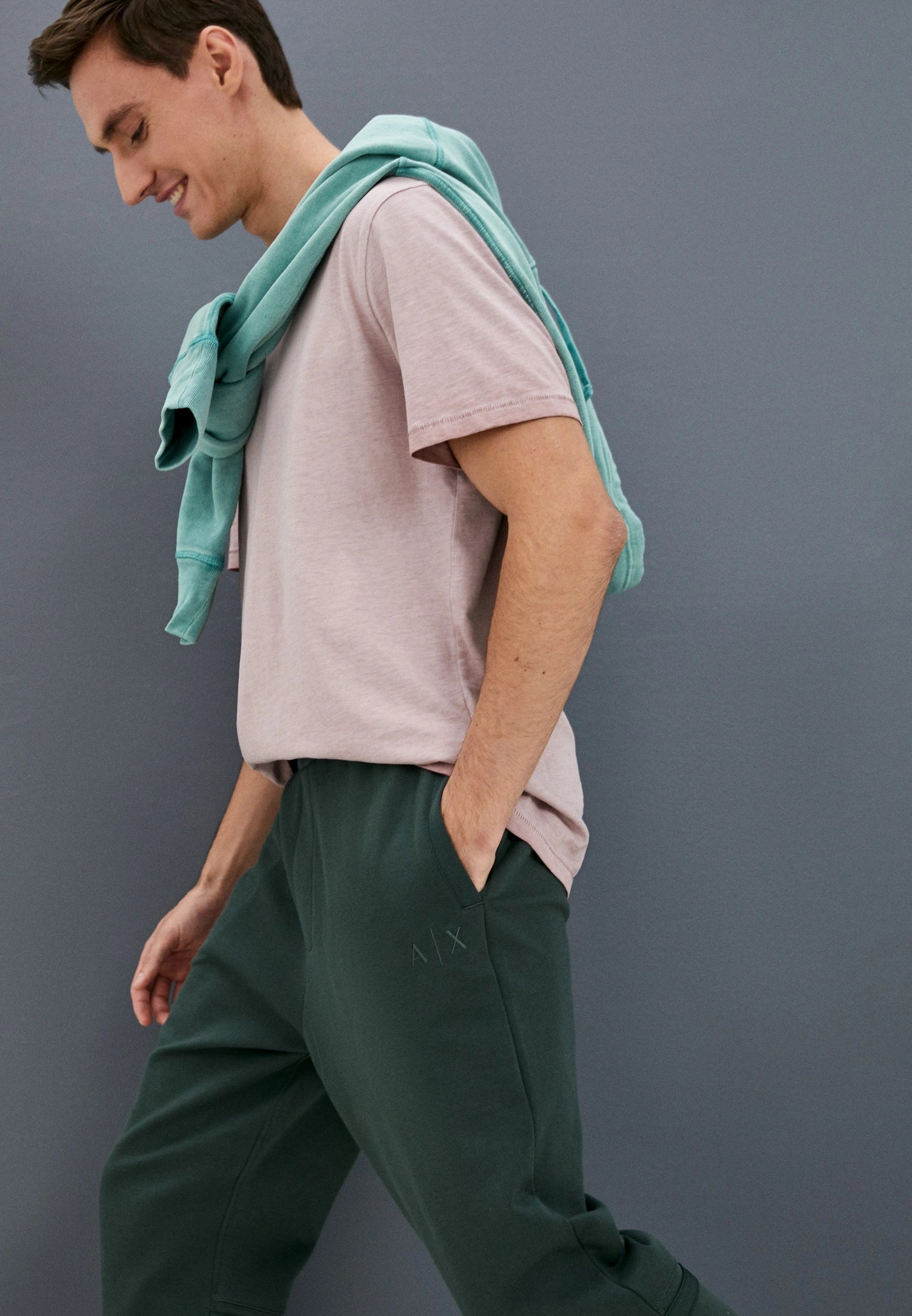 Armani Exchange Green Trouser