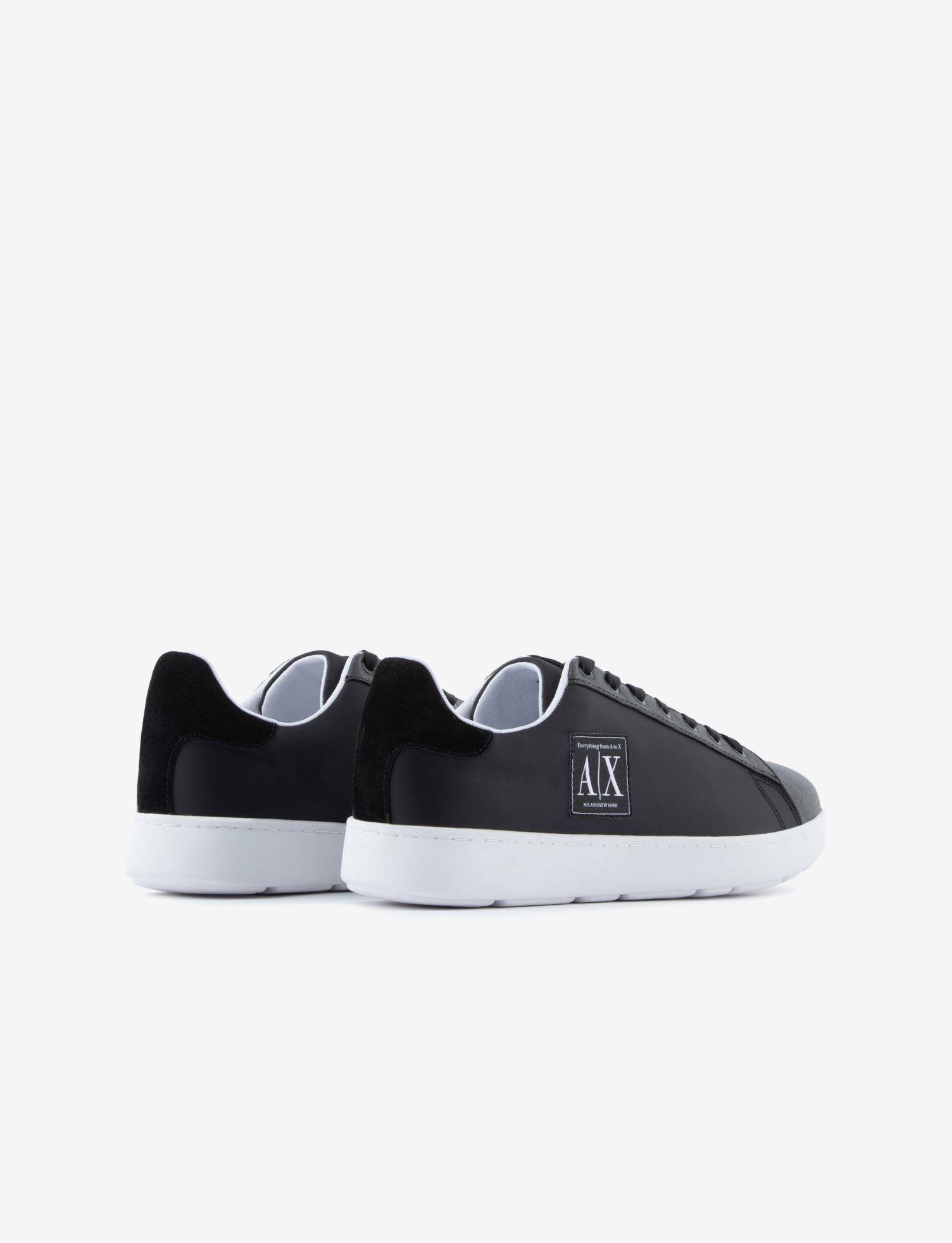 Armani Exchange Black White Shoes
