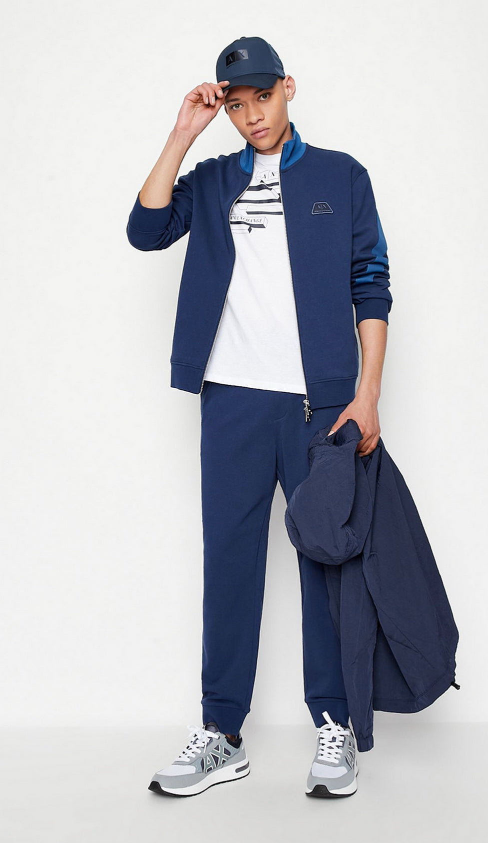 Armani Exchange Trouser Navy Blue 3LZPJA ZJY9Z