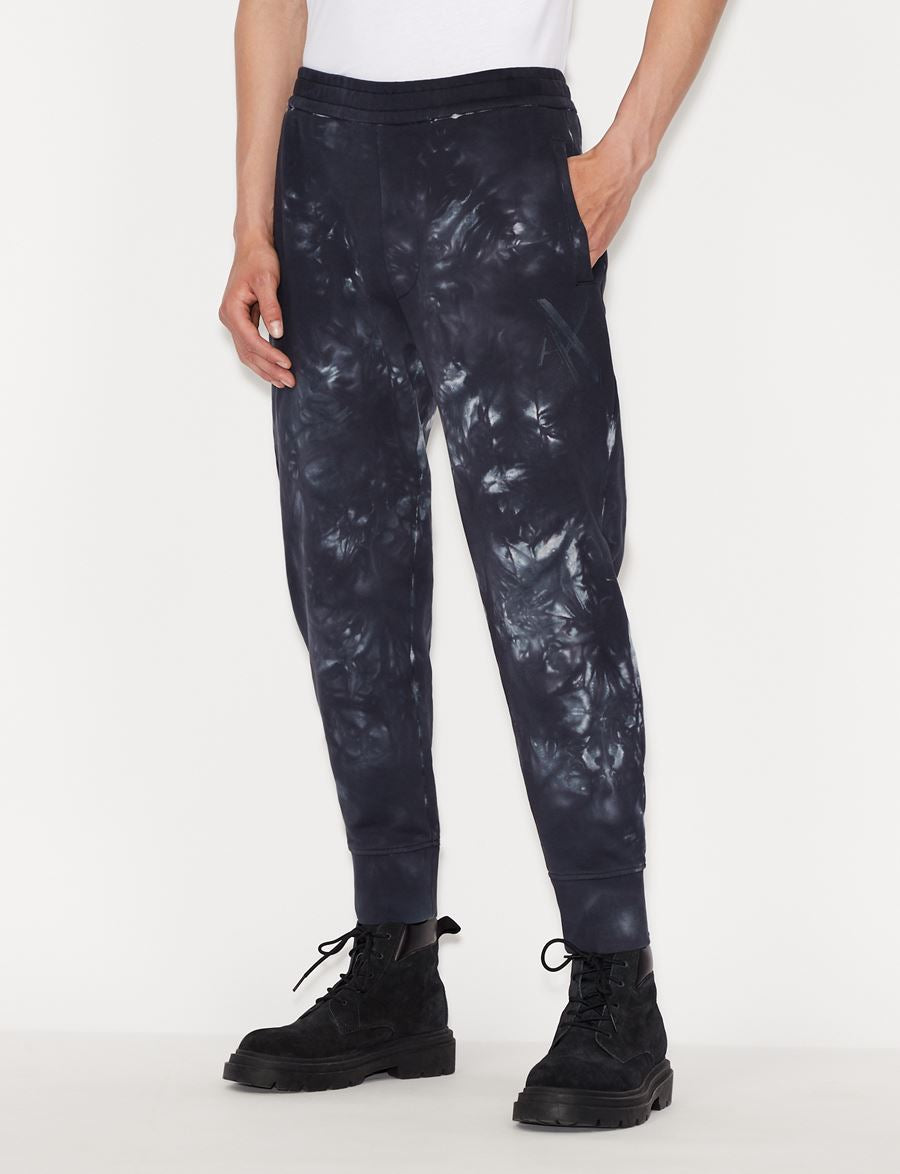 Armani exchange Dyed Navy Trouser Sweatpants