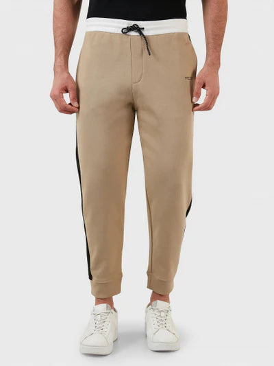 EXCHANGE  ARMANI EXCHANGE JOGGER 3LZPA ZJ4XZ 4714 KHAKI BLACK STRIPE