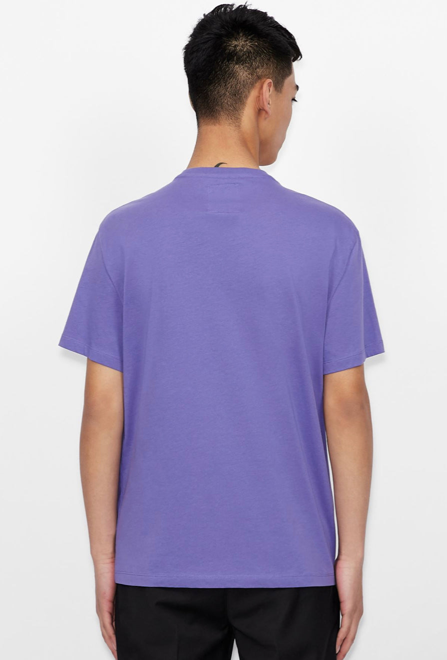 ICON LOGO REGULAR FIT T-SHIRT (PURPLE)