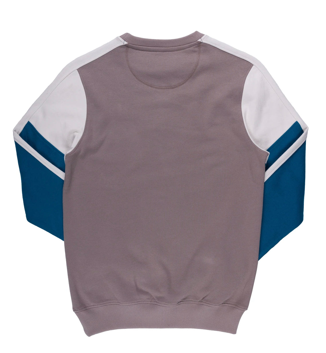 ATIZIANO Terry | Men's Long Sleeve Color Blocked Crew Neck Pullover
