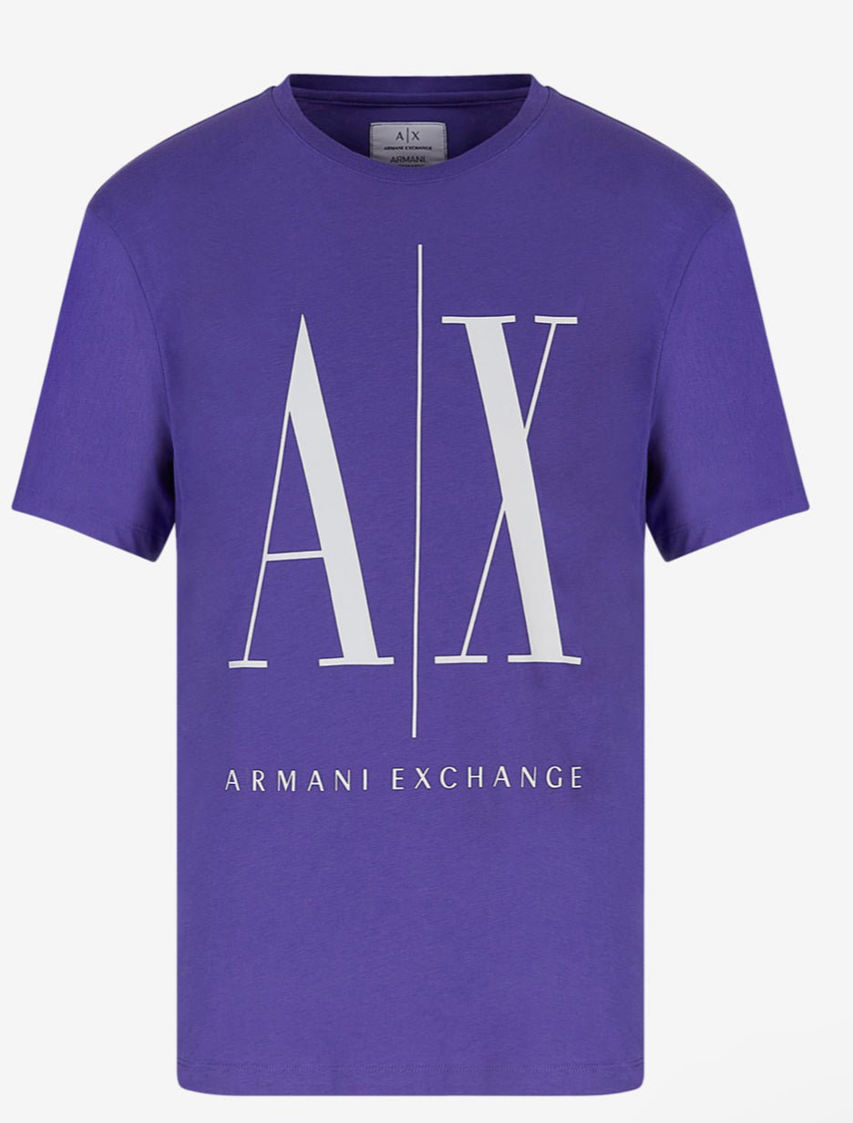ICON LOGO REGULAR FIT T-SHIRT (PURPLE)